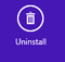 apps control - uninstall