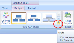 SmartArt Styles in Microsoft Office 2007