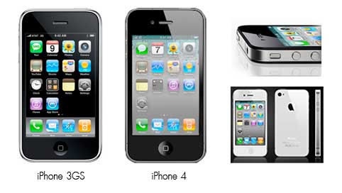 Compare iPhone 3GS vs iPhone 4