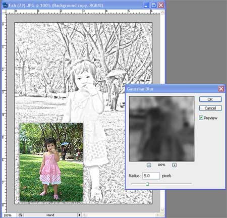 Convert Photo to Drawing Photo