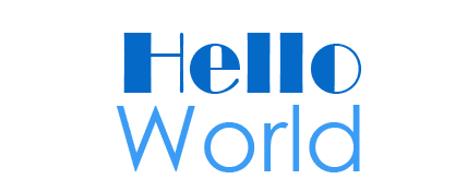Hello World Animation