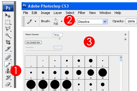 How to use Photoshop Brushes