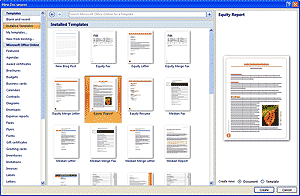 Office 2007 Templates